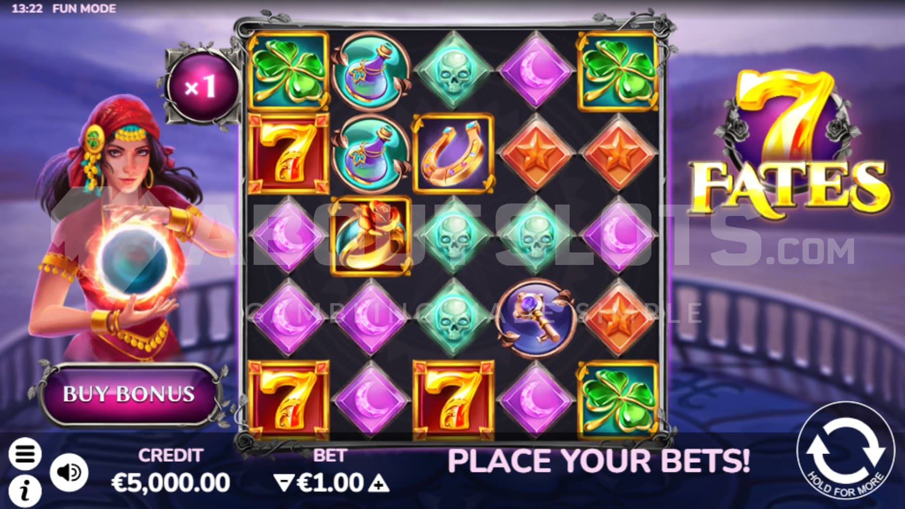 Bonus Buy on left side