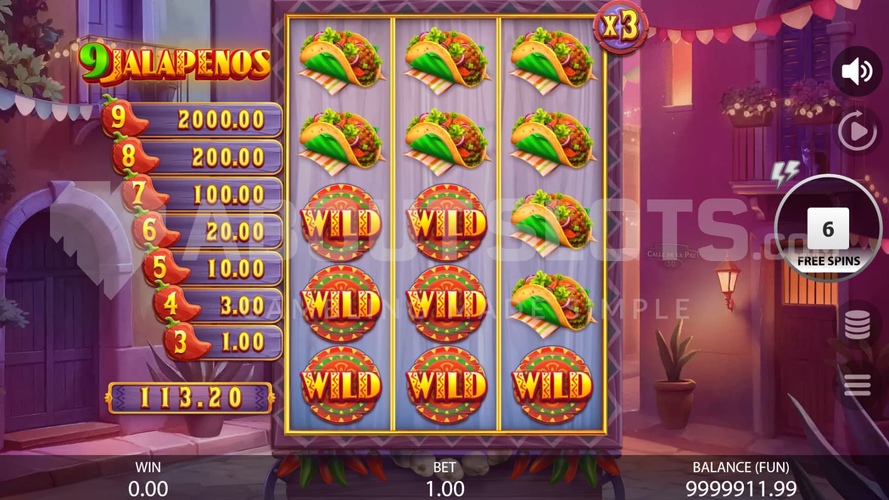 It becomes night and Multipliers are added to the total wins of the bonus game