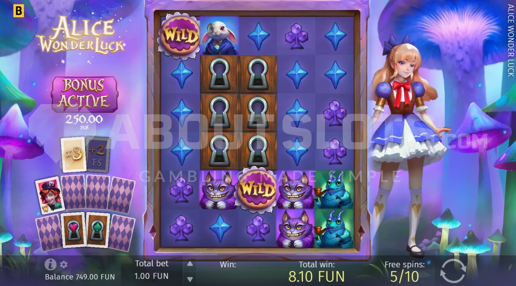 Wild Symbol on reel 3