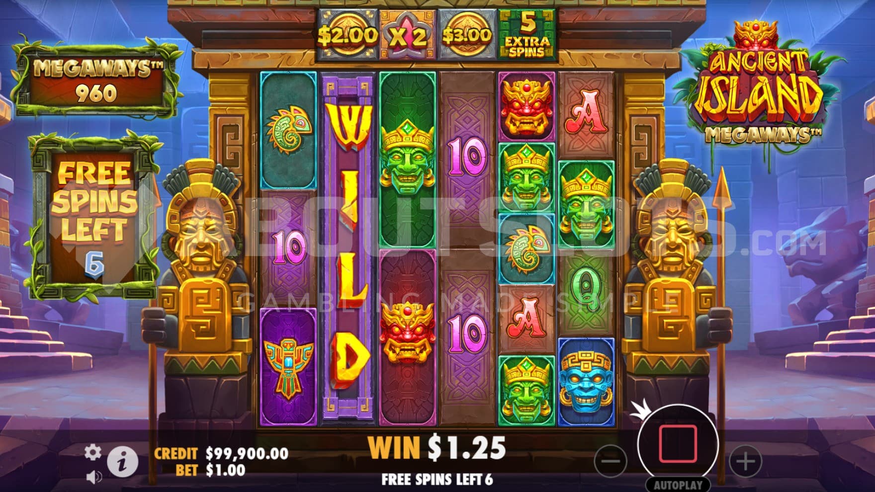 Wild Symbol on reel 2