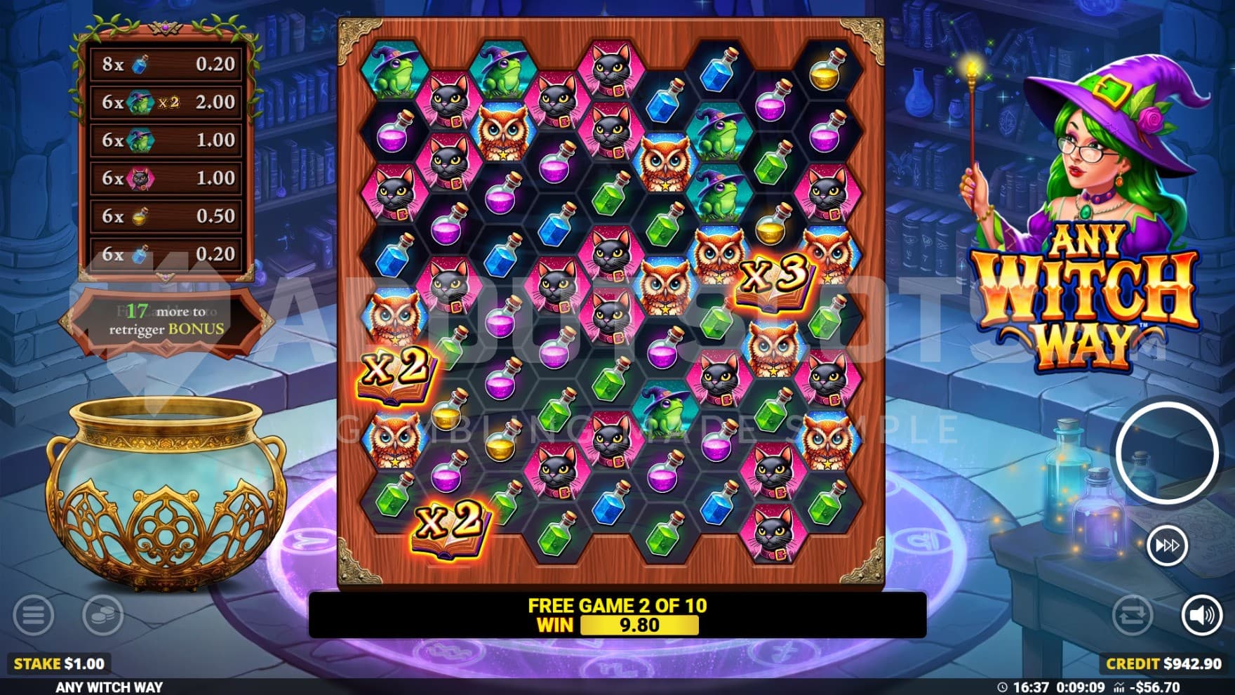 Wilds now show up after each Cluster Win, and can come with Multipliers up to 20X