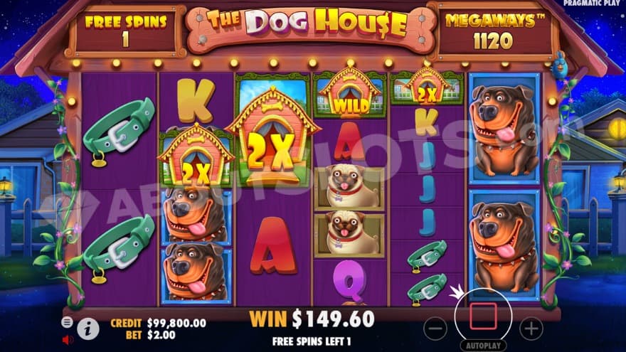 The Sticky Wilds Free Spins is played where it is night in the background.