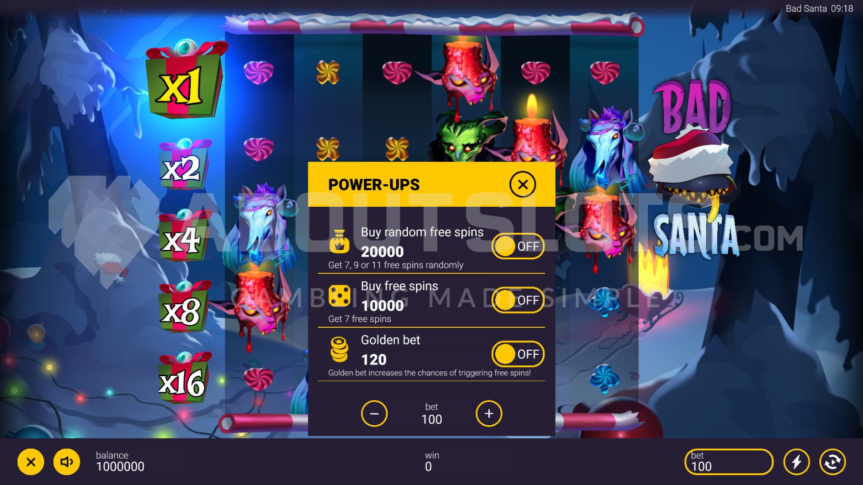 You have 2 feature buy options to help you instantly enter the bonus game