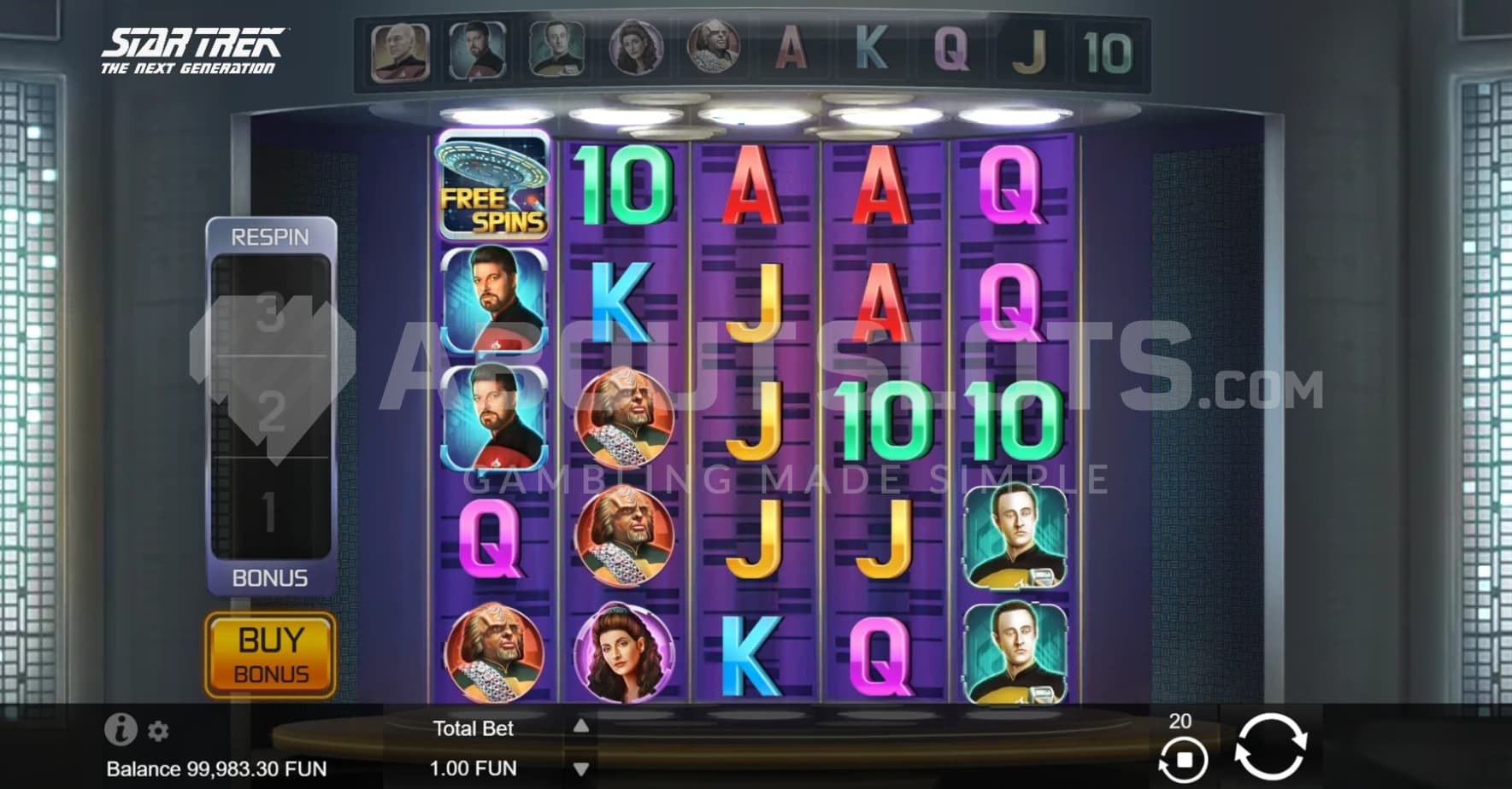 Feature Buy on left side