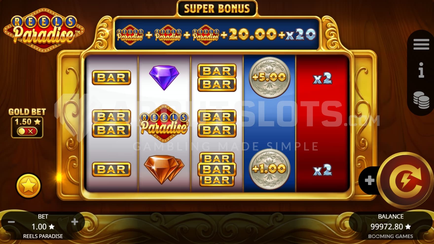 Feature Buy on left side