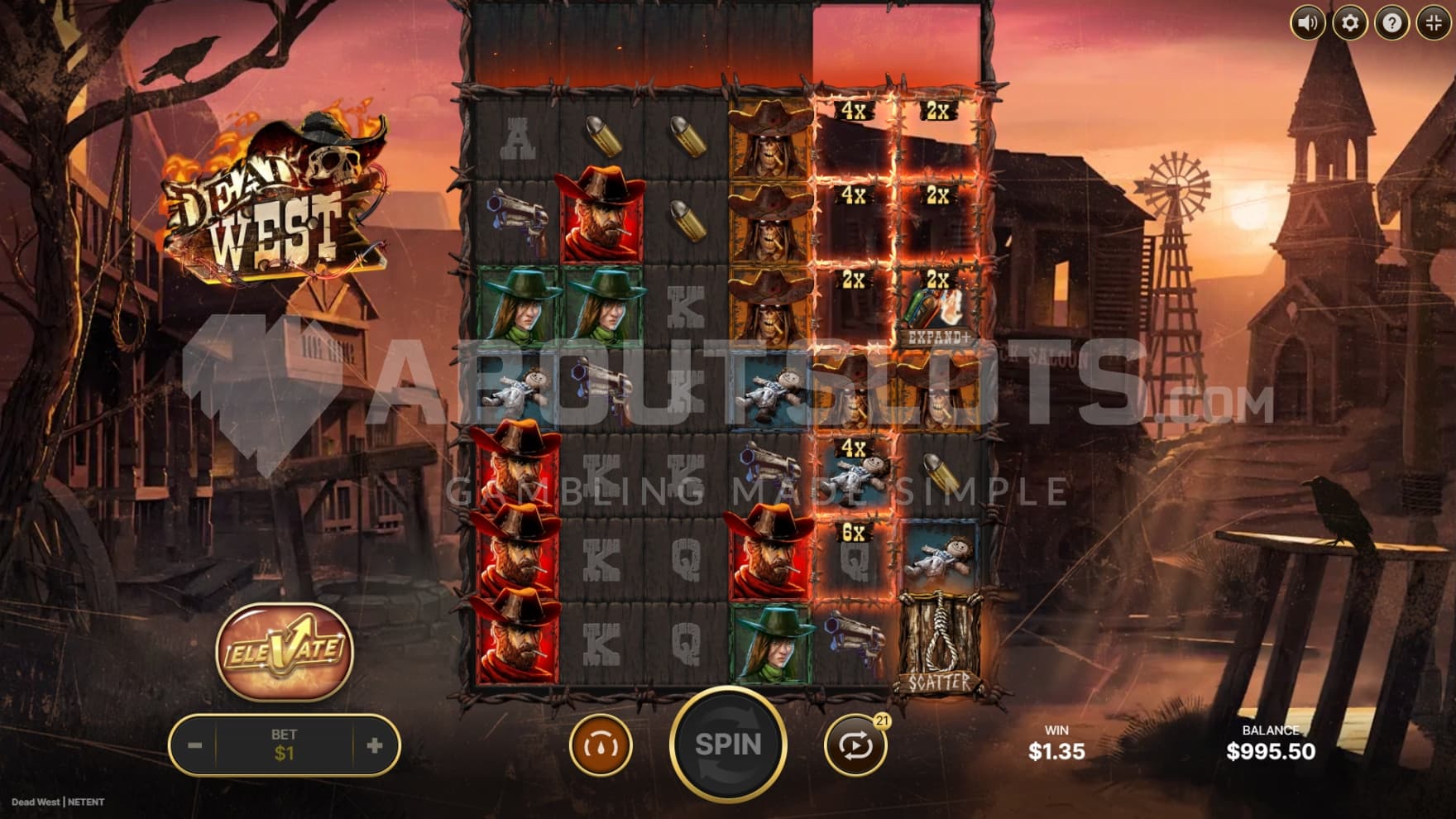 Feature Buy on the left side