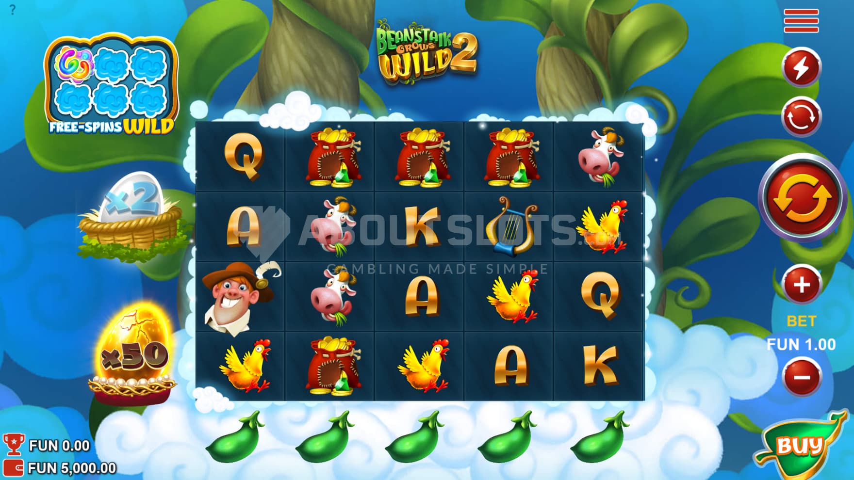 The sequel is set high in the clouds, with no end in sight for the large beanstalks
