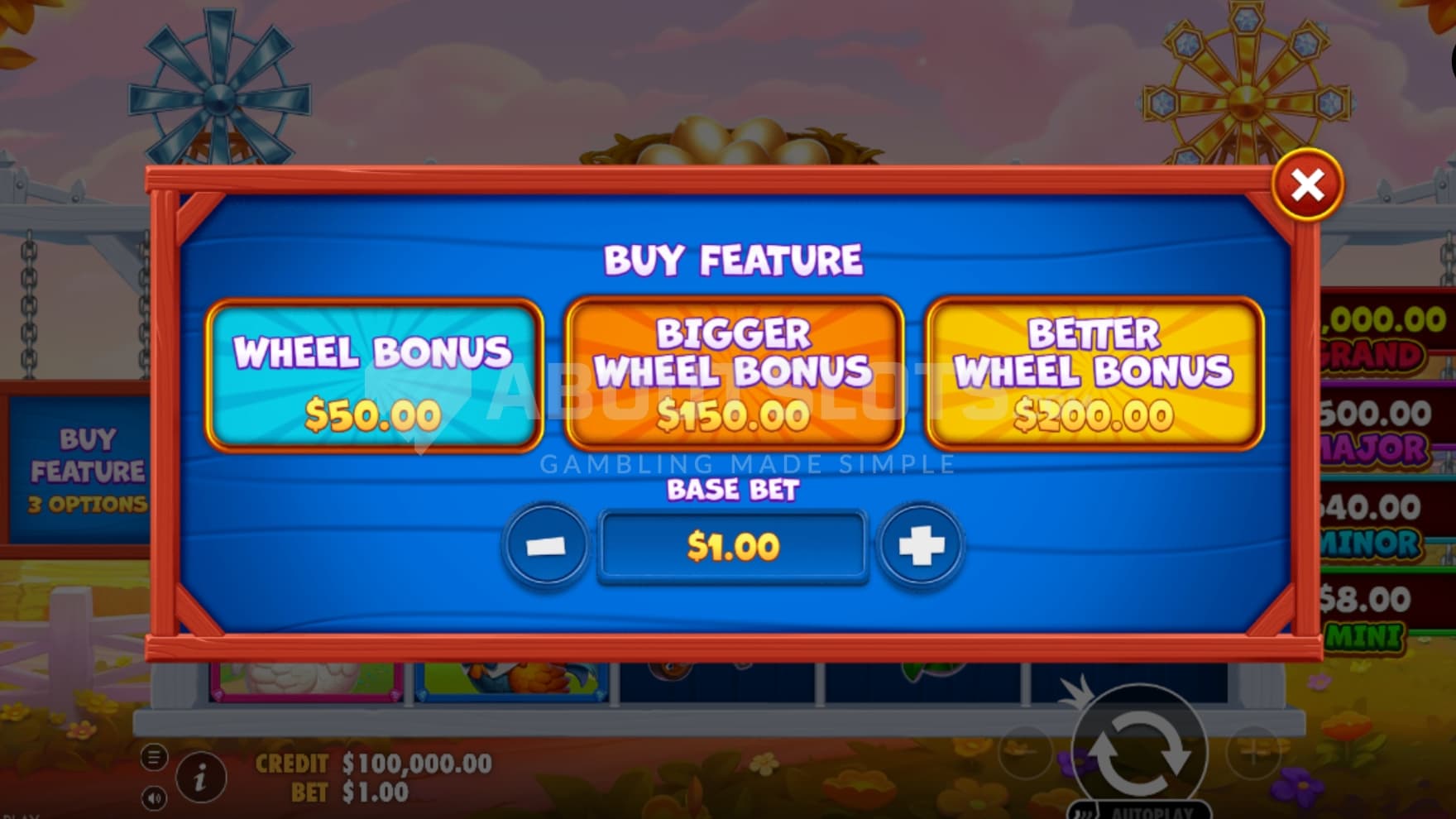 3 options