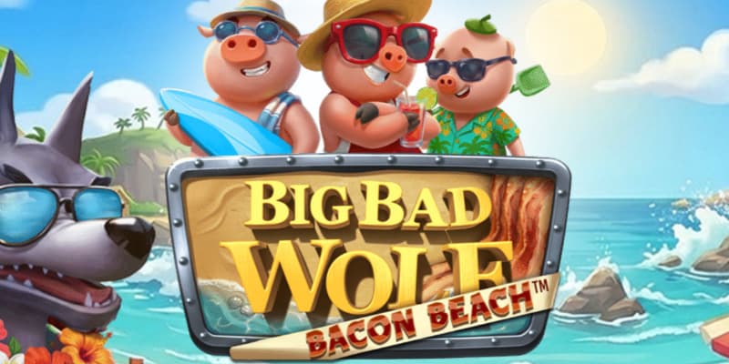 Big Bad Wolf: Cash Collect & Link - Bacon Beach Banner