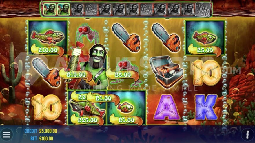 Wild Fisherman on reel 2