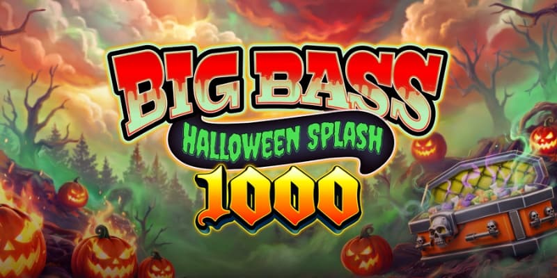 Big Bass Splash Halloween 1000 Banner