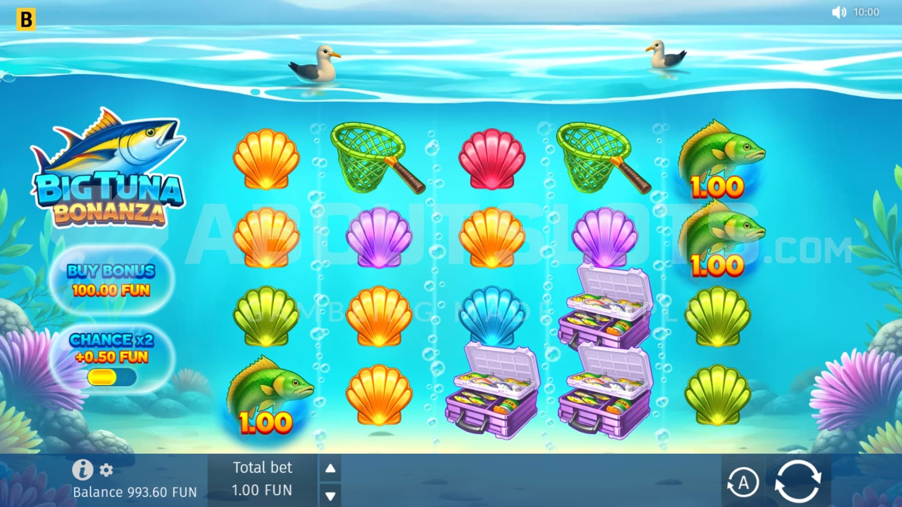 Prize Symbols on reel 1 and 5