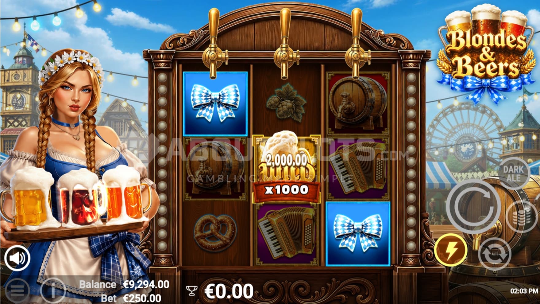 Wild Multiplier 1,000X winning combination