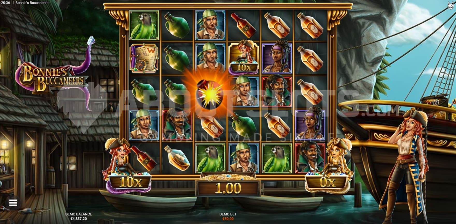 Detonator Symbol on reel 3