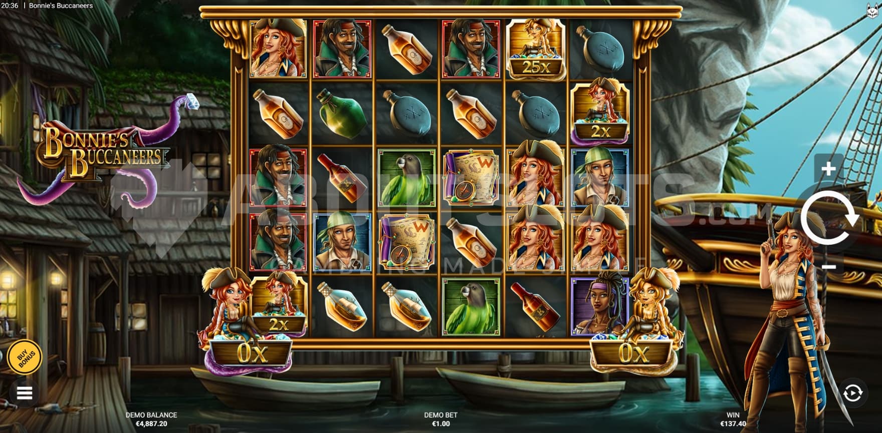 Feature Buy on left side