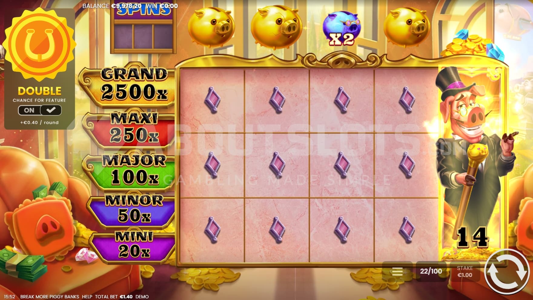 Collect Symbol on last reel