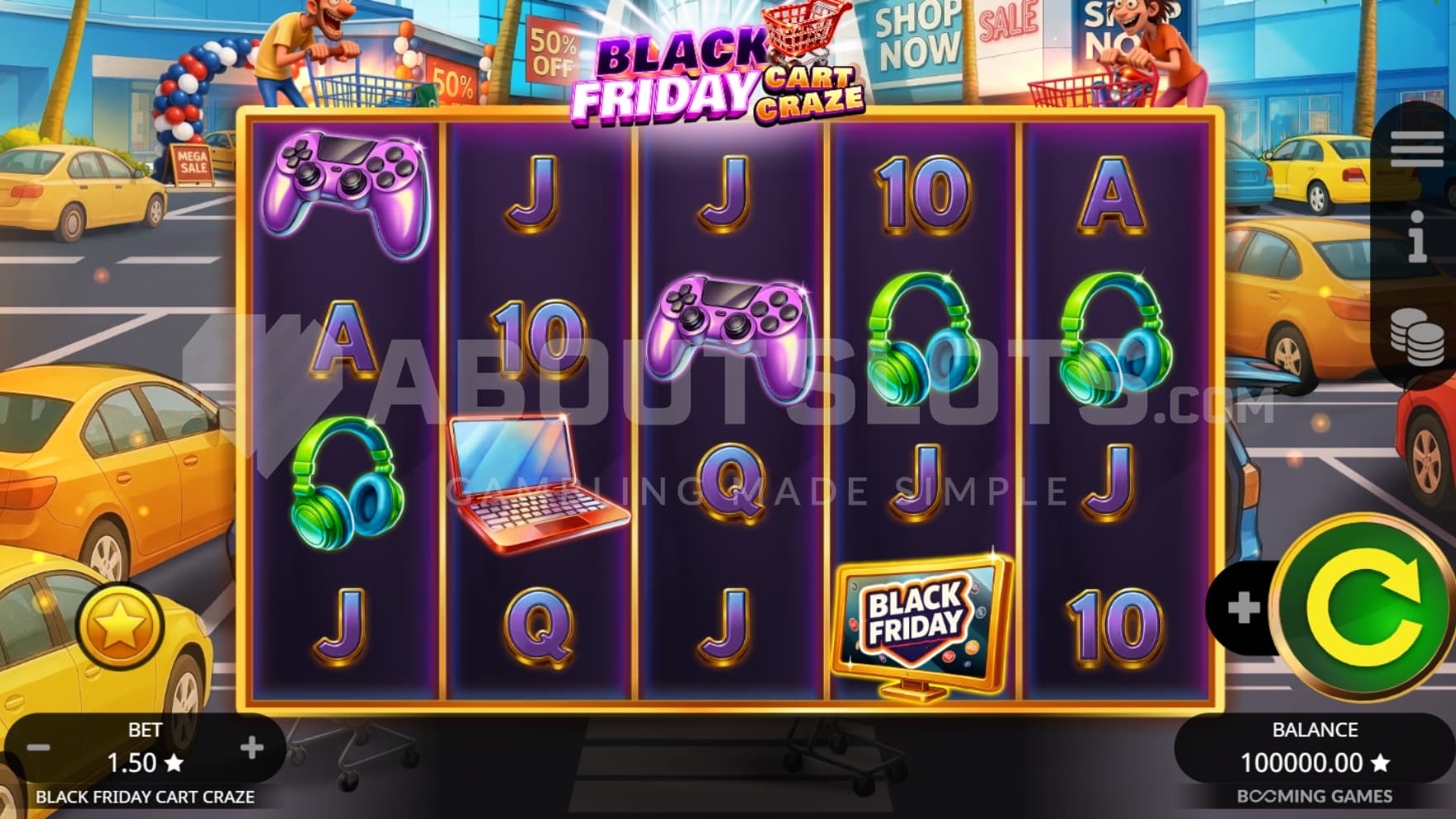 Scatter Symbol on reel 4