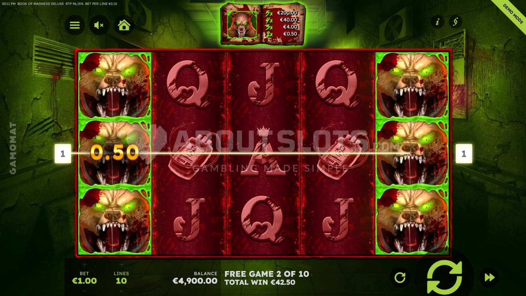 a random symbol becomes an expanded Symbol and can pay anywhere on the reels
