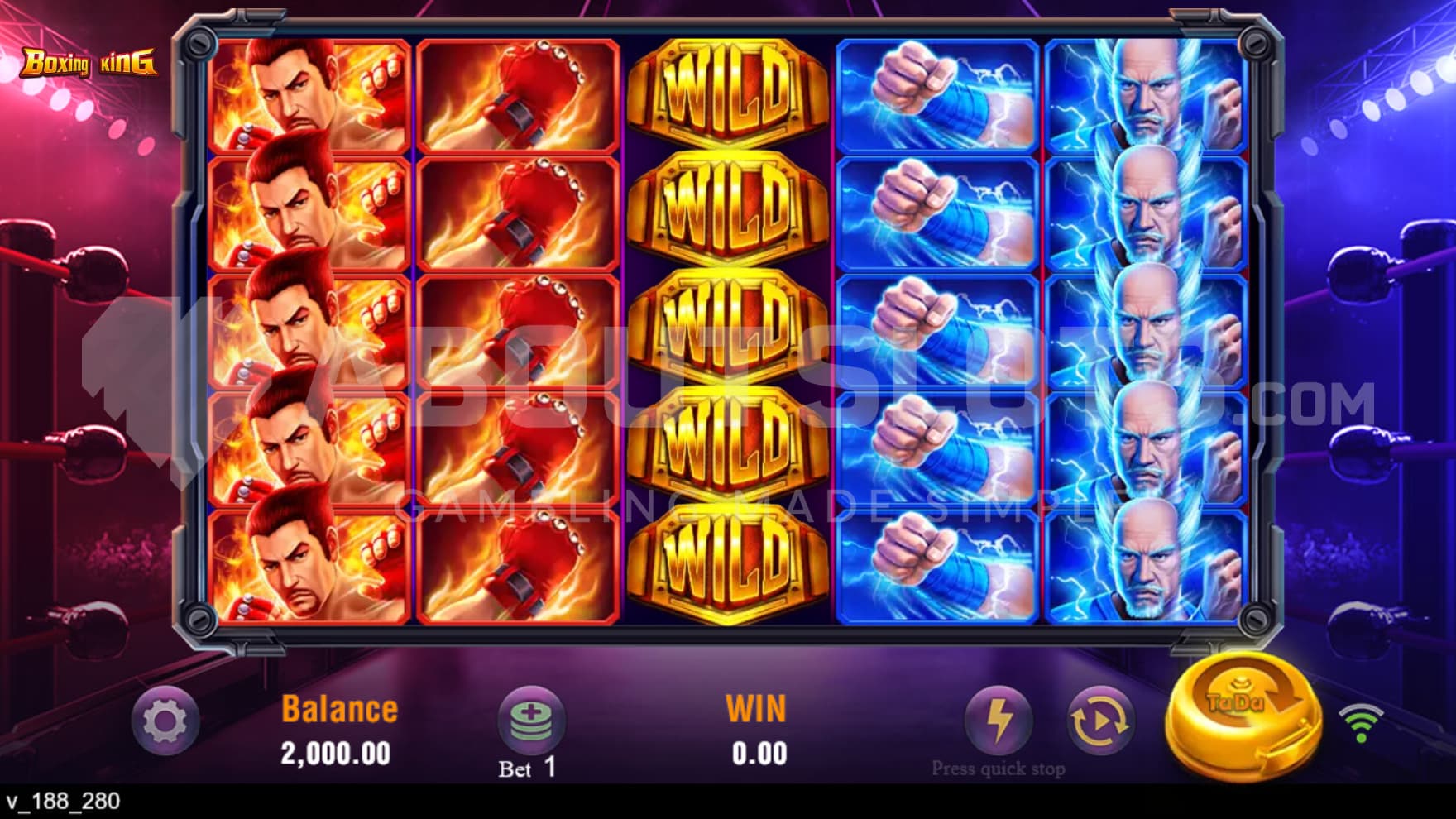 The reels come filled with fighters and flying fists