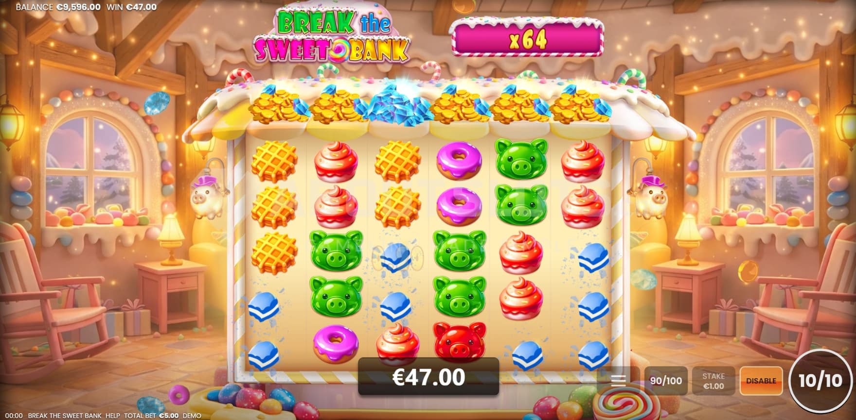 64X Multiplier active