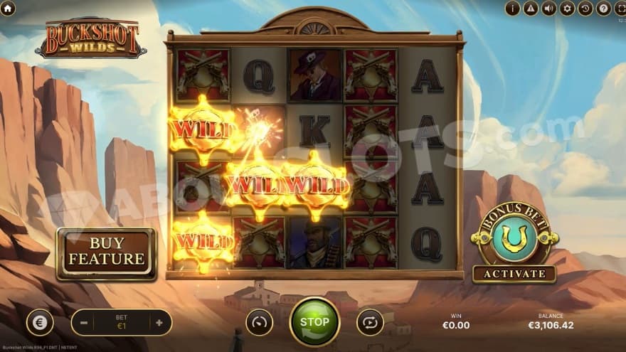 A screenshot of the Expanding Wilds feature