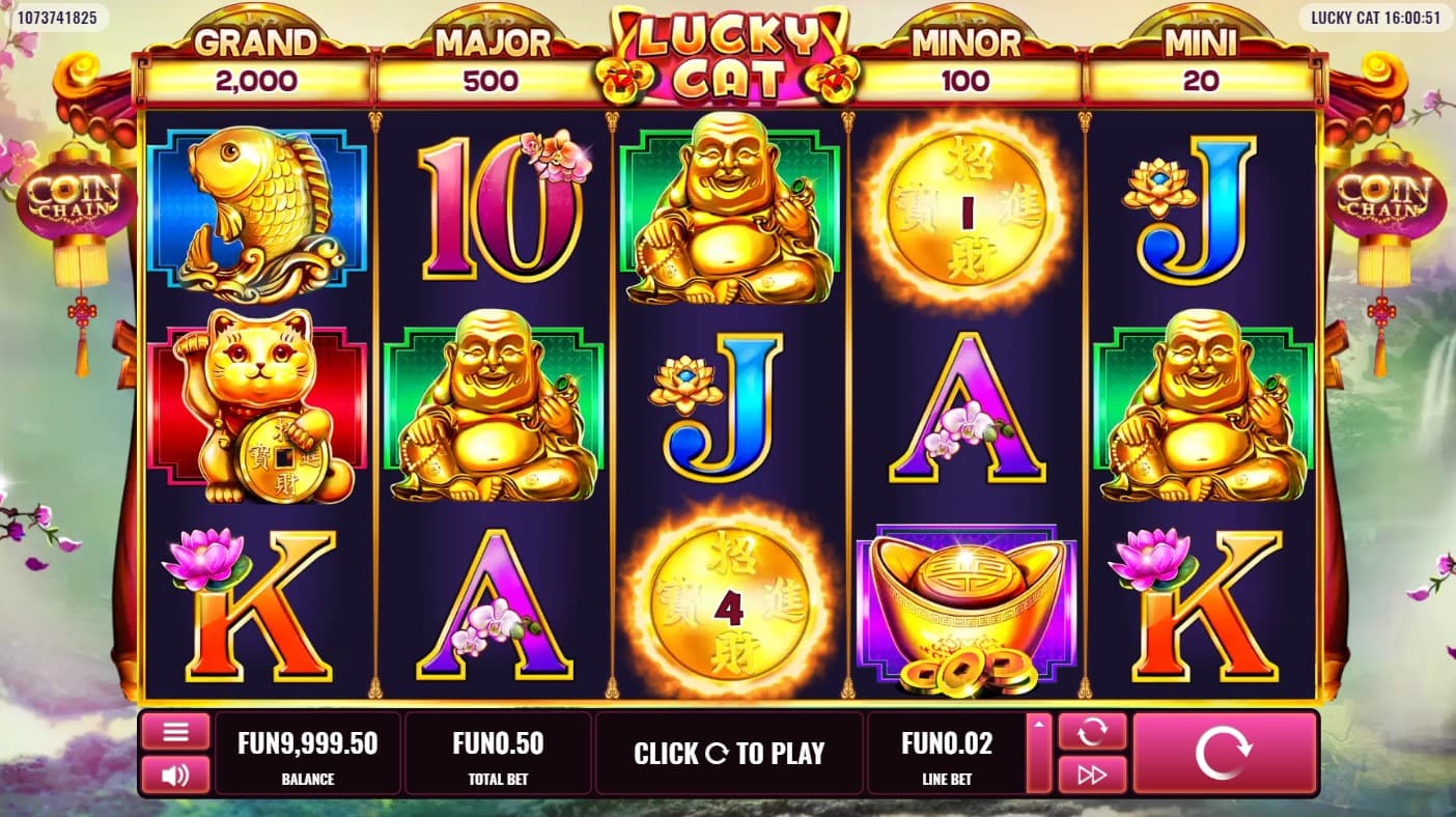 Lucky Cat Slot Gameplay