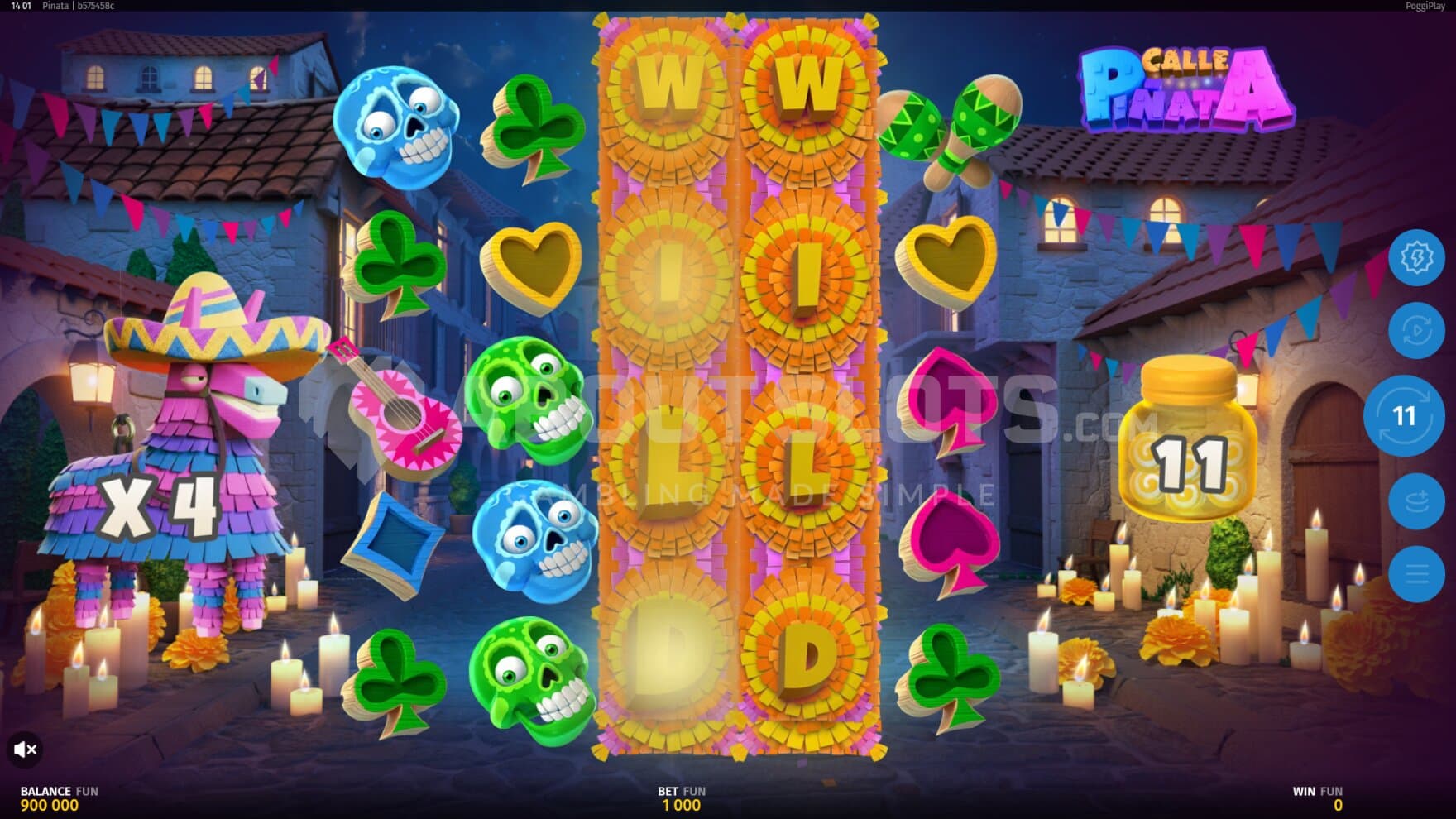 A Free Spins feature with Expanded Wilds