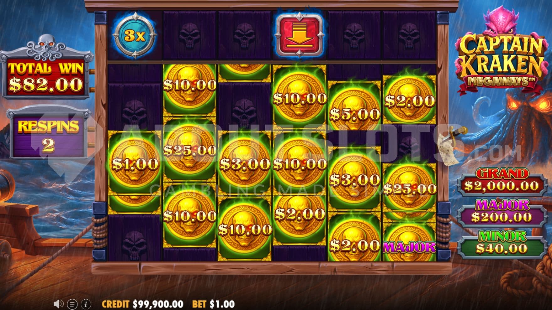 Top reel with Modifiers