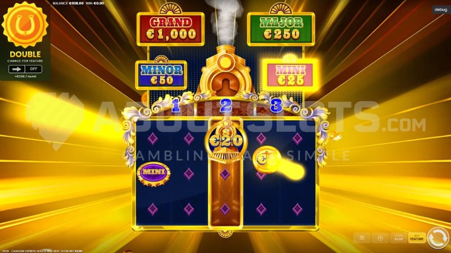 Mini Jackpot win