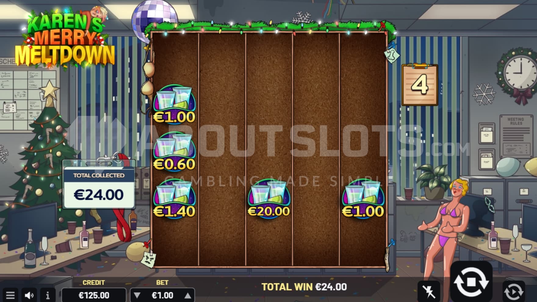 4 Cash Symbols in view