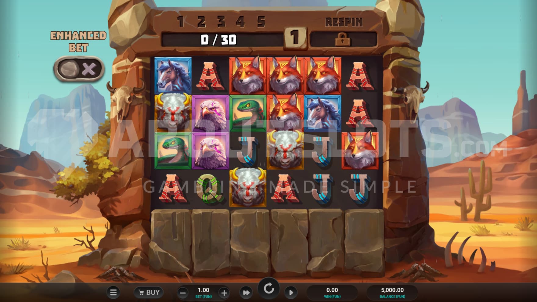 The playing grid is carved into the side of a rock, with shamanistic spirits of various animals