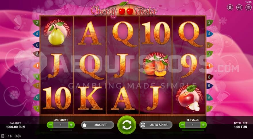 Lemon Symbol on reel 1