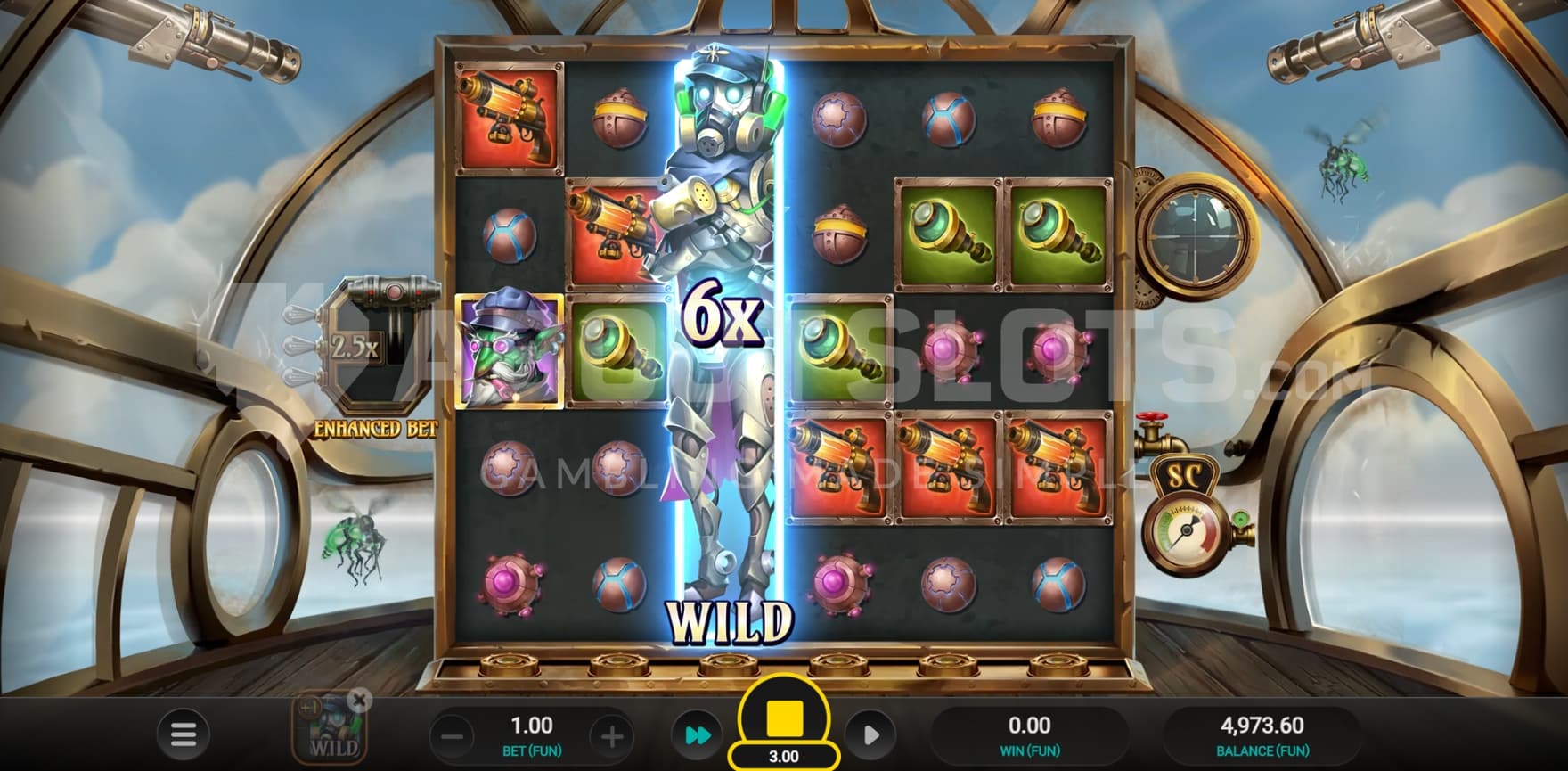 Wild Expanded Multiplier of 6X in view