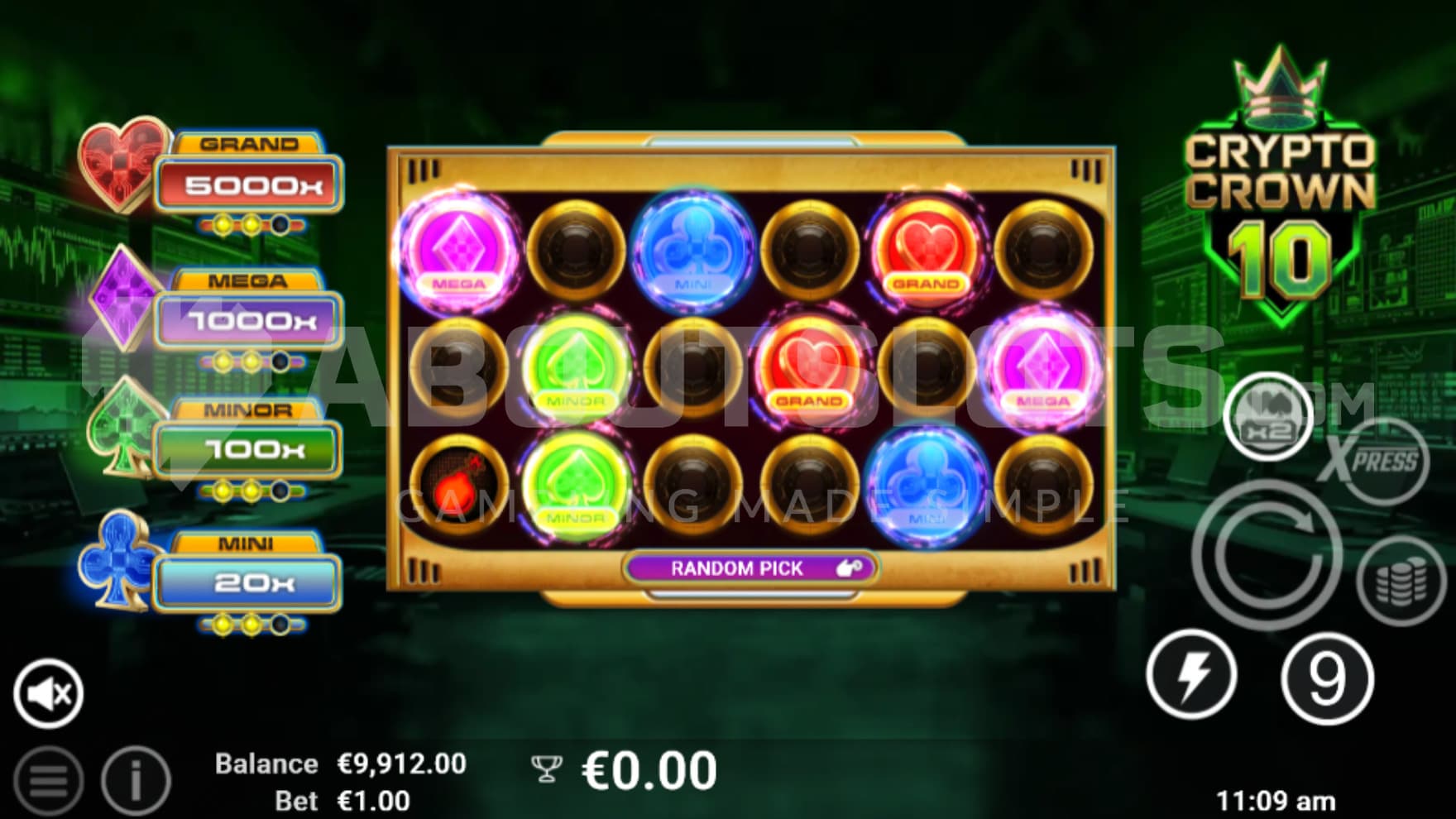 the Jackpot Minigame needs 3 of a kind to award a Jackpot