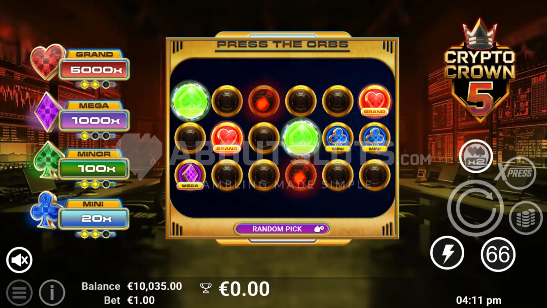 Just like its predecessors, the game comes with the Jackpot Minigame