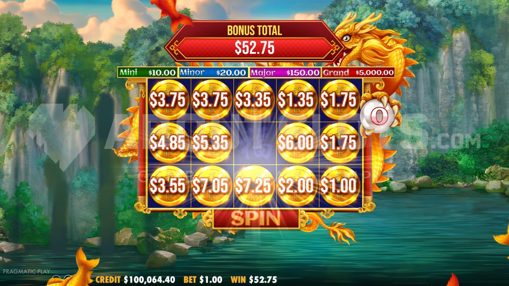 The Respins feature also come with bonuses that help increase Coin payouts