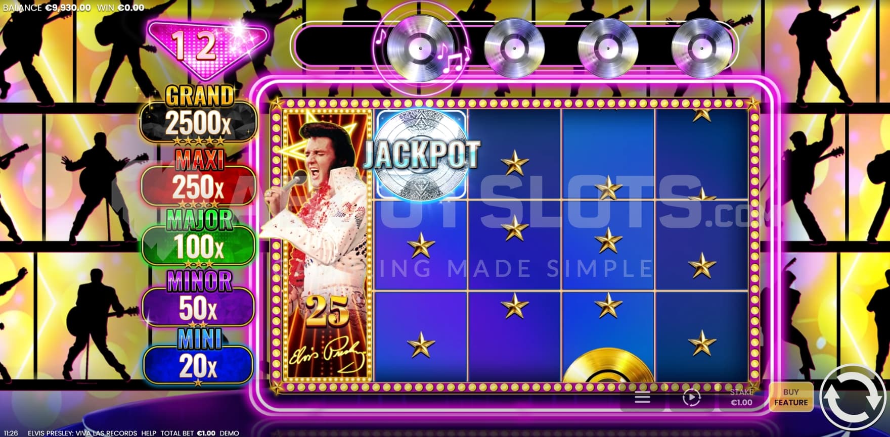 Elvis Collector on left side