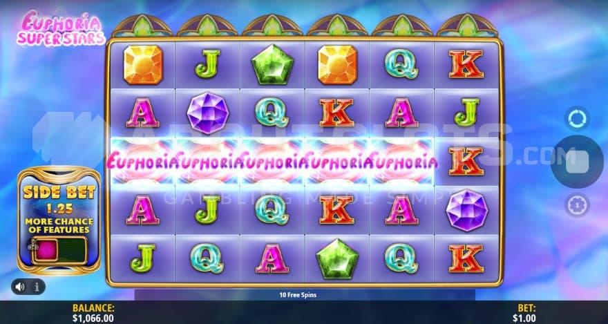 Scatter Symbols on reel 1, 2, 3, 4, and 5