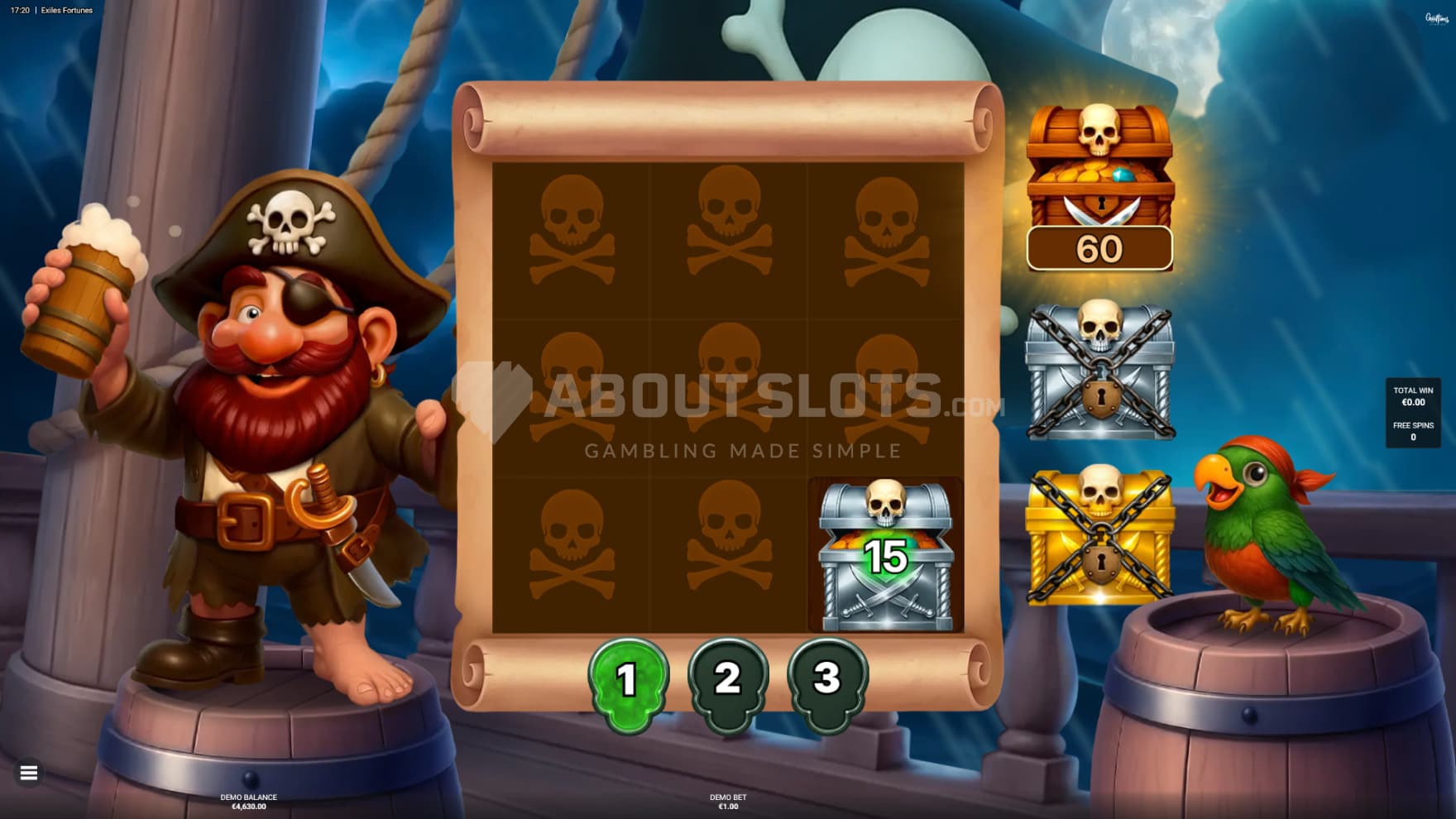 The Respins bonus game come in multiple stages, going up each time you fill the board