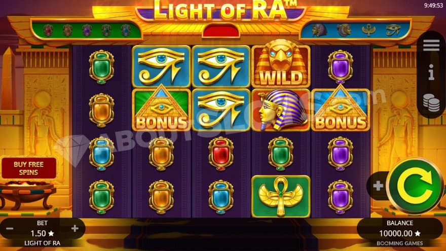 Base game where you can see Egyptian objects in the background.