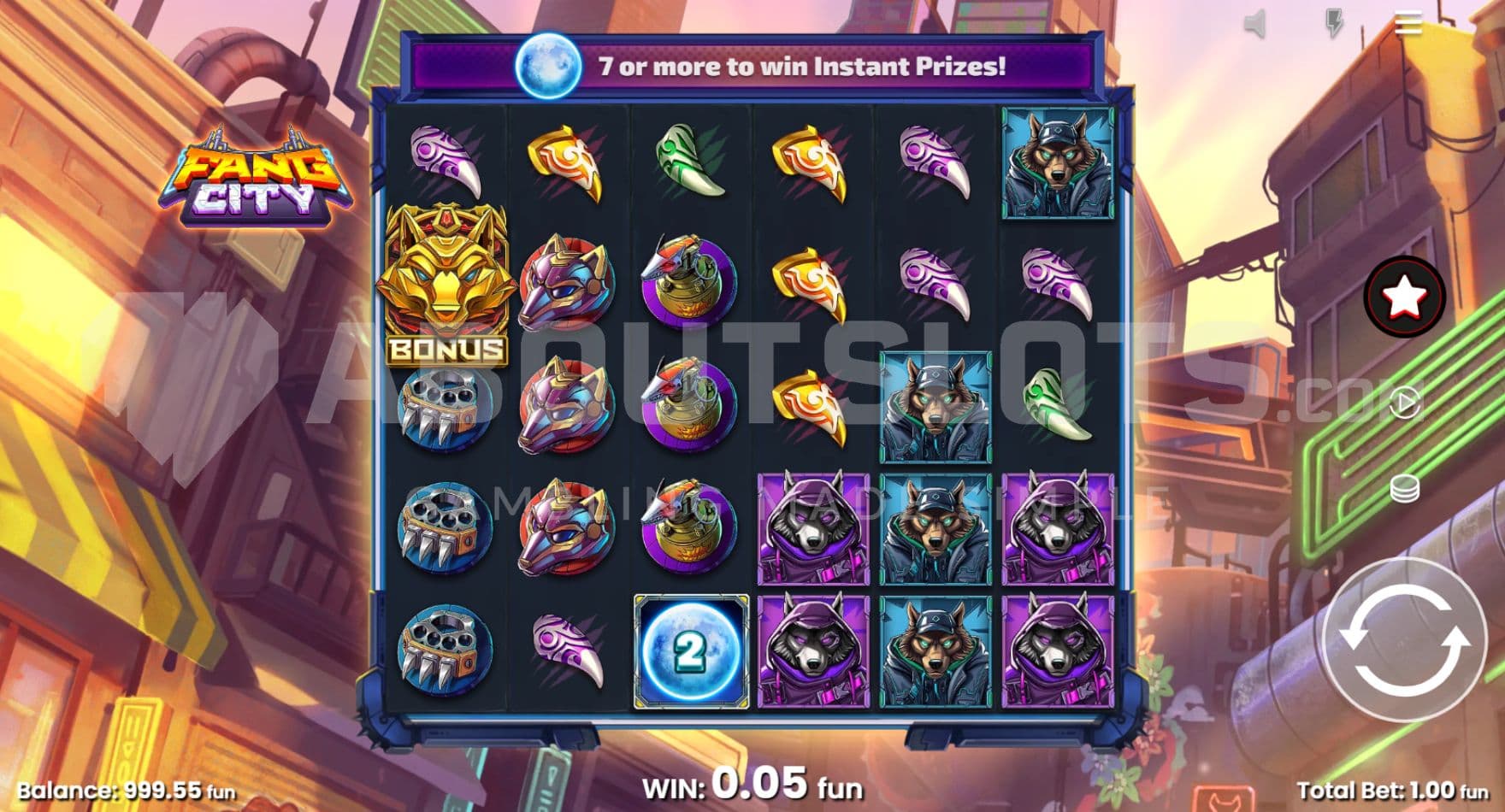 Scatter Symbol on reel 1