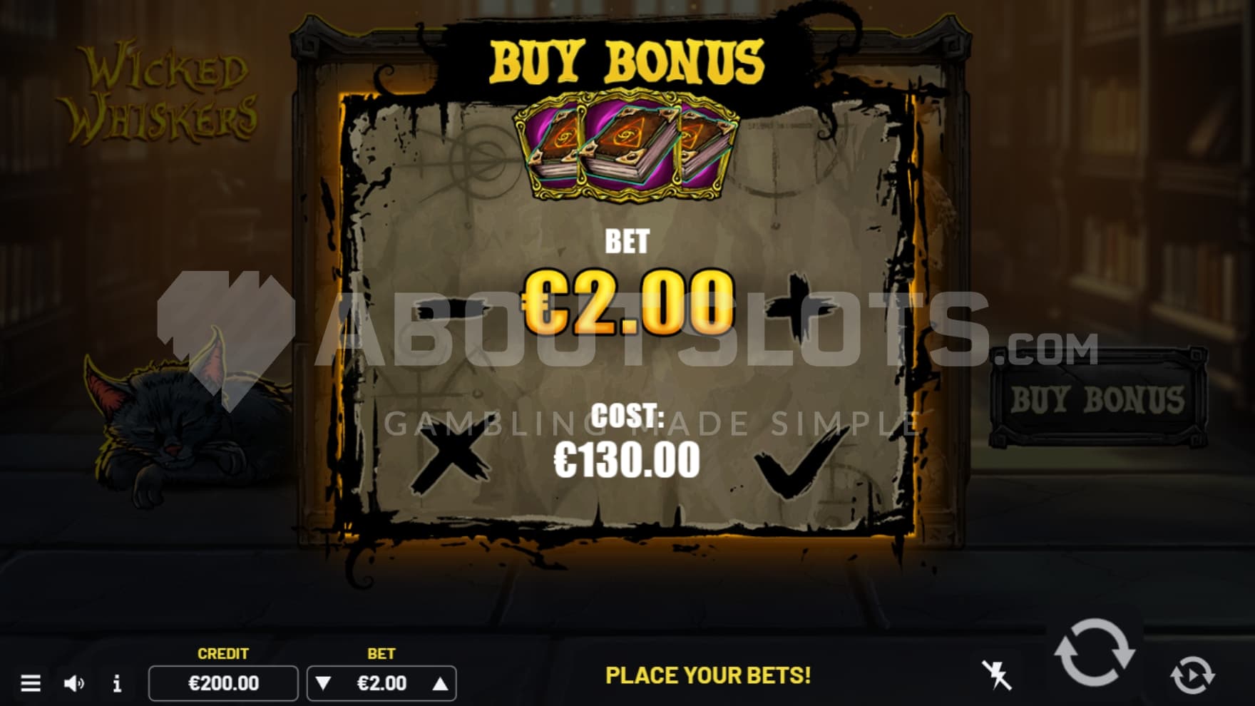 Bonus Buy 65X the bet