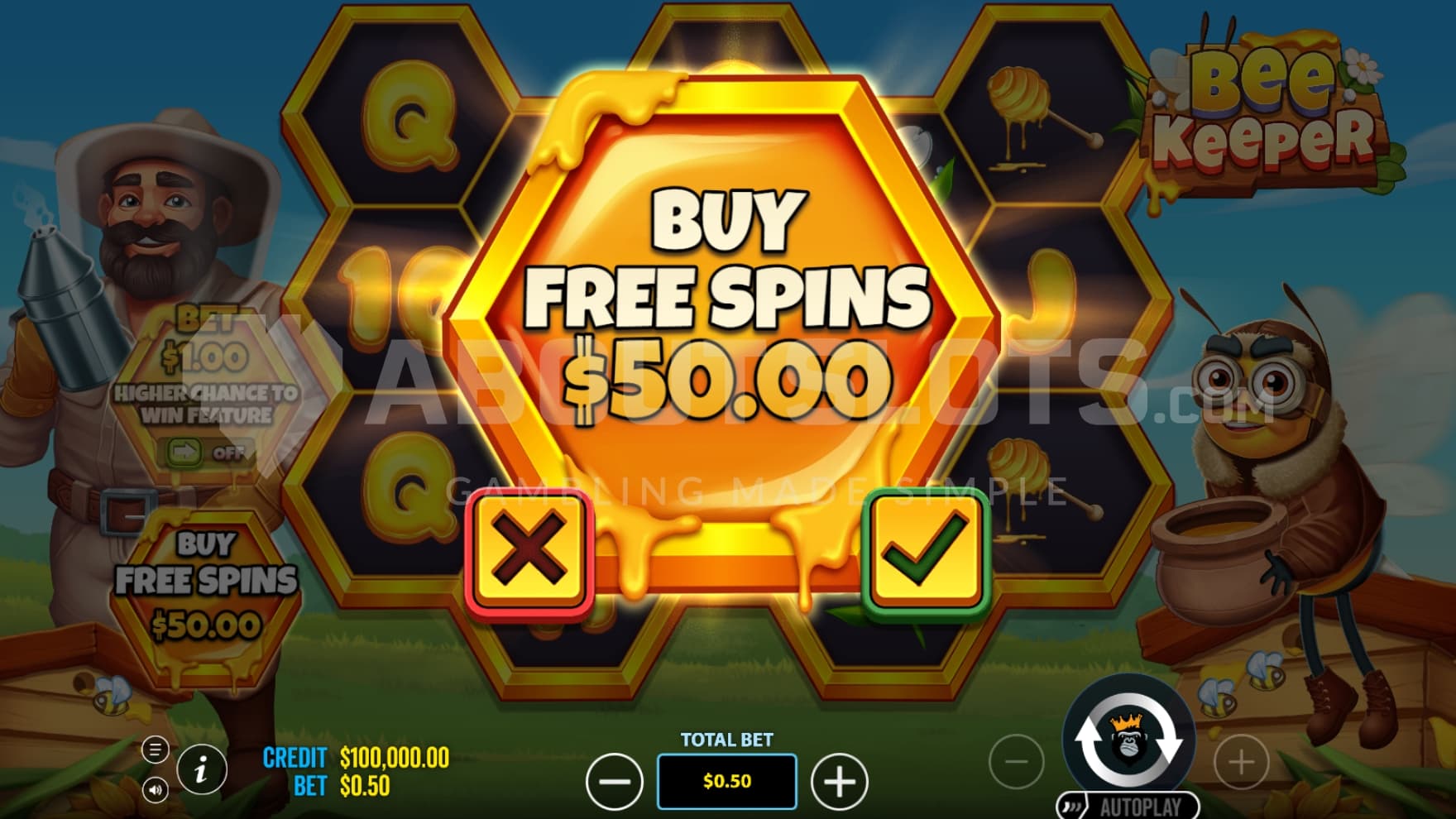 100X the bet Bonus Buy