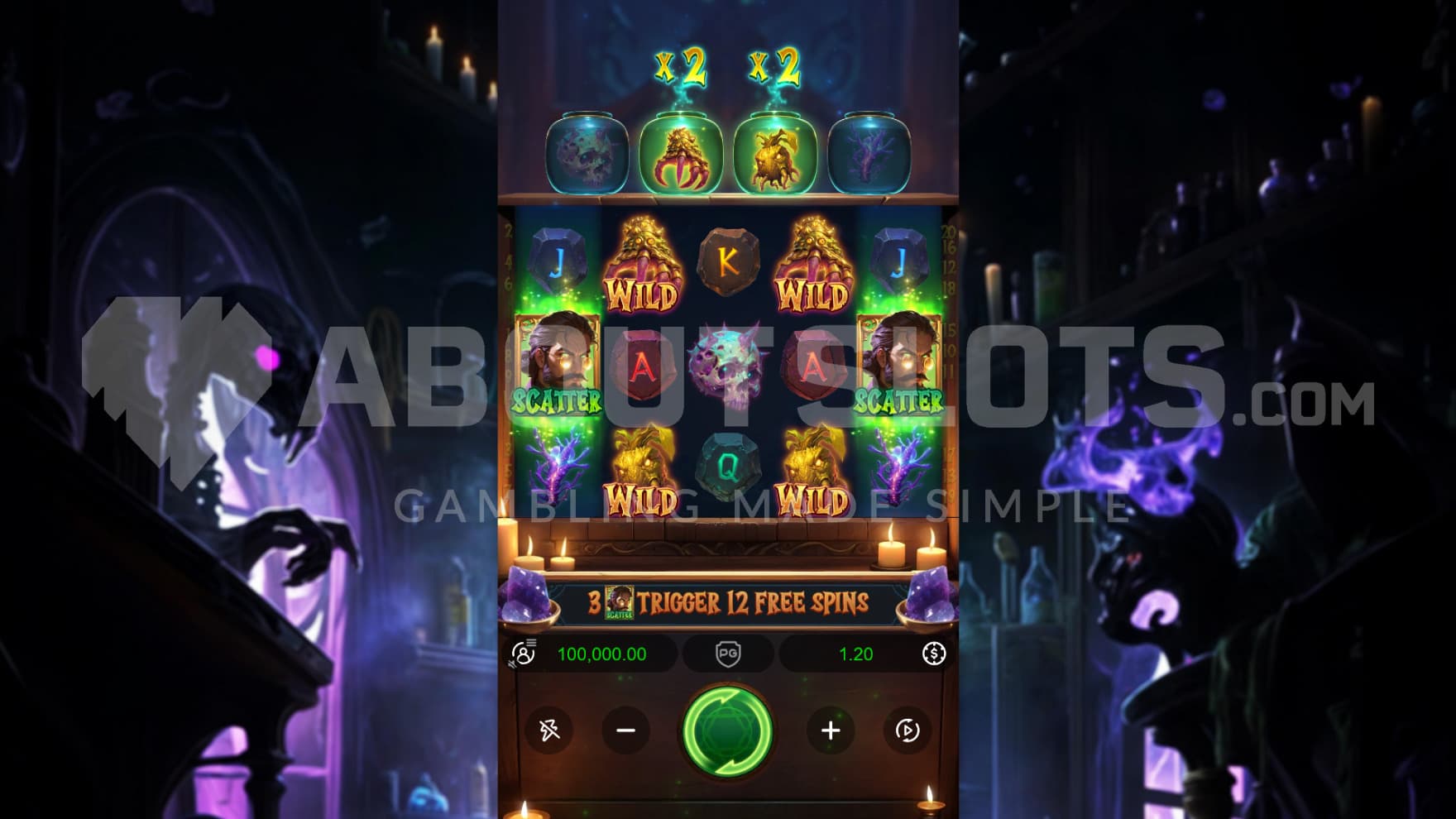 high-paying symbols will randomly turn into wilds on any spin