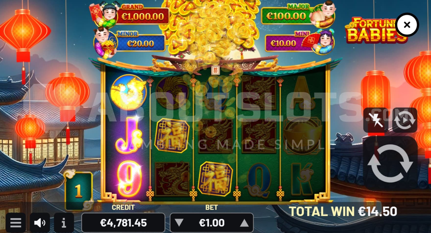 1 free spin remaining