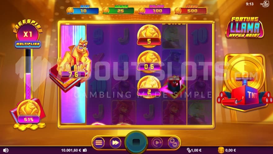 Collect Symbol on reel 1