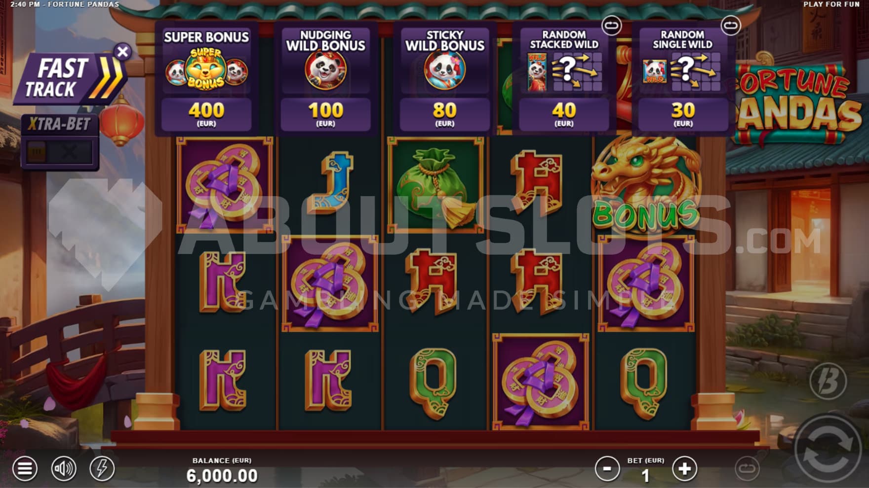 5 options Bonus Buy