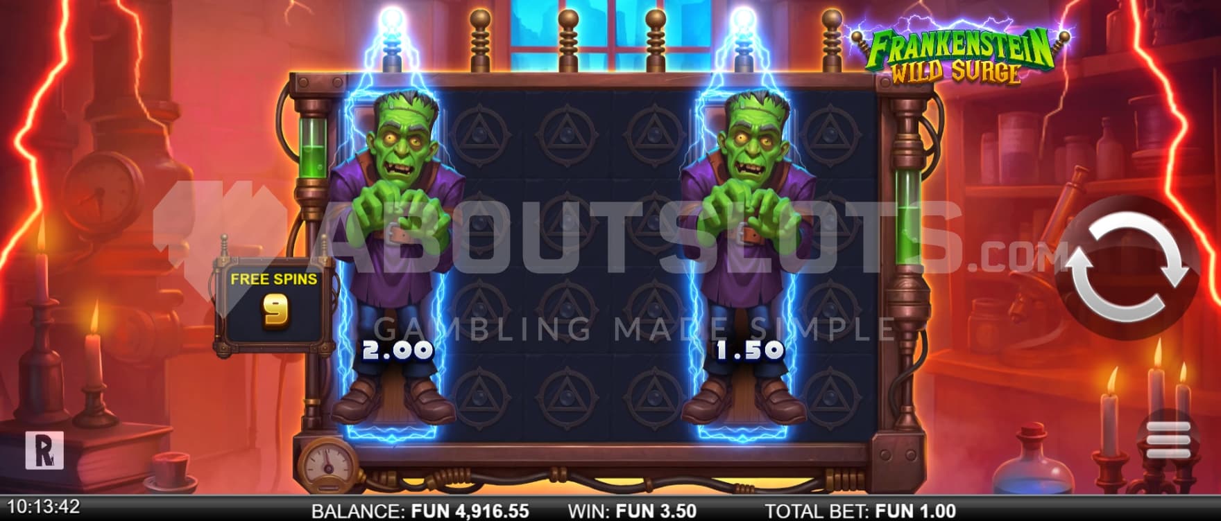 Two fully visible Wild Symbols