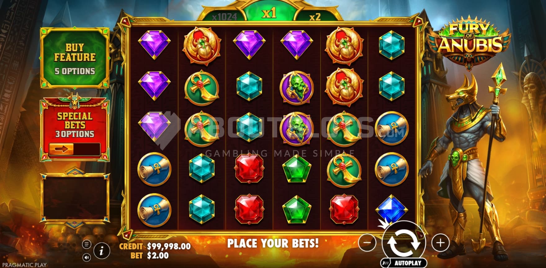 Feature Buy on left side