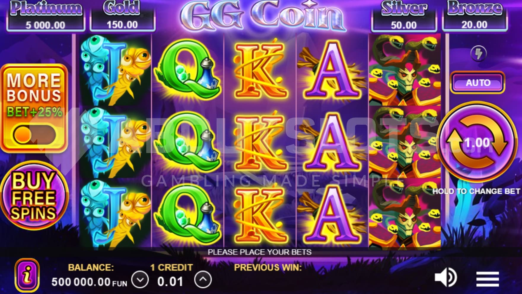 Feature Buy on left side